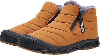 Generic Plush Warm Cotton Shoes Wear and Anti Boots Five Finger Cotton Shoes Outdoor Sports Shoes Mens and Womens Hiking Shoes Sneaker Shoe Laces for Men (Bei