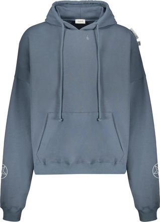 Isabella 1985 Hooded sweatshirt - Heren - Hoodies - Blauw - L - Katoen - Hoodies & sweatvesten
