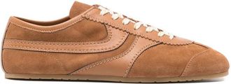 Dries Van Noten Lace-up Suede Sneakers