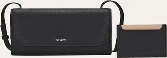 Oryany The Mandy Flap Leather Crossbody Bag