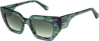 Christian Lacroix CL5137 507 Womens Sunglasses Green Size 50