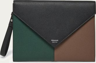 Ferragamo Uomo Porta documenti Nero