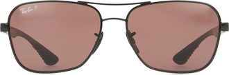 Ray-Ban RB8336M Polarized F117H2 Mens Sunglasses Black Size 58