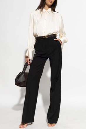 Paul Smith Satin Shirt, Womens, Cream