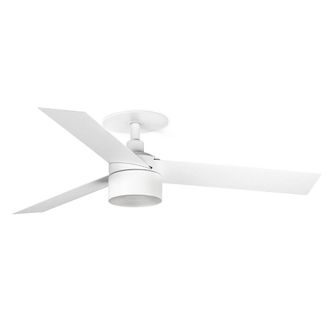 Netlighting Cruiser Recessed 106cm TEK LED Ceiling Fan Matt White 2700K