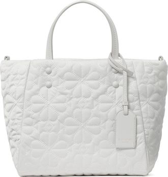 Kate Spade New York small tilly quilted tote in White Dove at Nordstrom