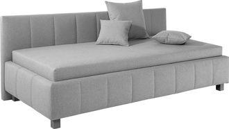 Maintal Polsterliege »Mailo« mit Bettkasten, in 3 Breiten, Federkern- oder Bonellmatratze wählbar