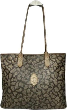 Saint Laurent Pre-owned Leren Schoudertas - Dames - Vintage Shopper - Zwart - ONE Size - Leer - Vintage