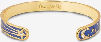 Bangle Up Emaillierter Armreif mit Strass Halley Bleu Navy
