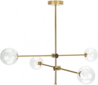 Fabrilamp Lampara Jerusalen 4xg9 Bronce 63x82x82 Cm