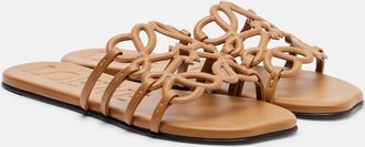 Loewe Sandali Petal Anagram in pelle