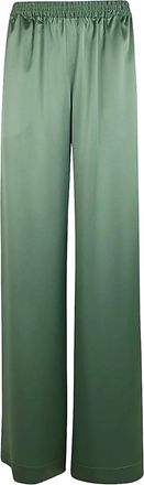 Gianluca Capannolo elasticated-waist trousers - women - Fabric - L - Green