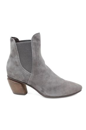Django & Juliette Womens Jinks Leather Ankle Boot In Chocolate Suede
