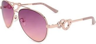 Guess Violet Gradient Pilot Ladies Sunglasses GF0365 28Z 59
