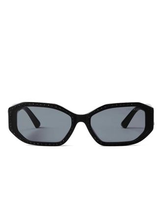 Jimmy Choo Eyewear Nola sunglasses - women - Acetate - One Size - Black