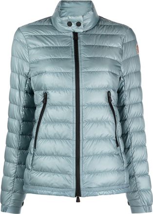 Moncler Walibi puffer jacket - women - Polyamide/Polyamide/Polyester/Polyester/Down/Feather - 2 - Blue