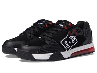 DC Versatile Mens Skate Shoes Black/White/Athletic Red 1 : 10.5 D - Medium, Leather