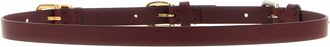 Etro Womens Bordeaux Calfskin Belt