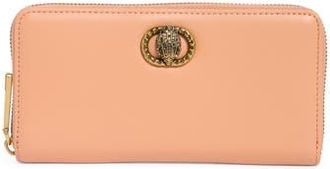 Kurt Geiger Chelsea Zip Around Leather Wallet in Tan Comb at Nordstrom Rack