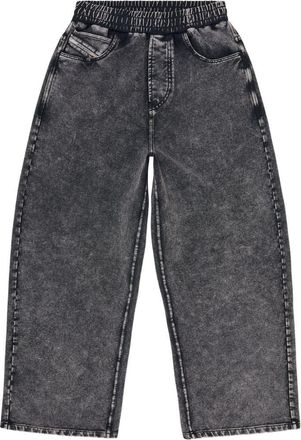 Diesel jeans met wijde pijpen