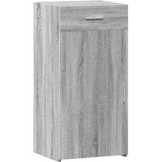 vidaXL Aparador Madera De Ingenier&iacute;a Gris Sonoma 45x42,5x93 Cm Vidaxl