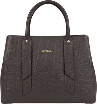 Pierre Cardin Bolso Tote Acolchado de Piel - Bags - Mujer - Marr&oacute;n - ONE SIZE