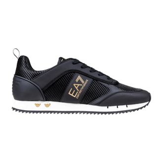 Emporio Armani Sportieve Sneakers met Modern Ontwerp - Heren - Sneakers - Zwart - 46 EU - Schoenen
