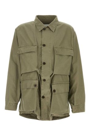 Maison Margiela Green Cotton Jacket