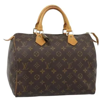 Louis Vuitton Pre-owned Handbags, female, Brown, Size: ONE SIZE Pre-owned Speedy 30