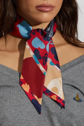 Vivienne Westwood Silk Scarf, Unisex, Multicolour
