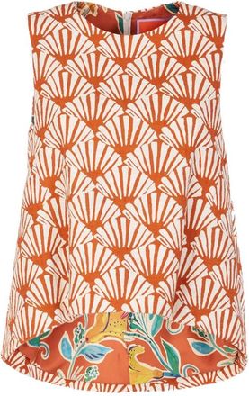 La DoubleJ La Scala Top - Dames - Tops zonder mouwen - Roze - M - Tops
