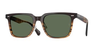Oliver Peoples OV5592S Mr. Federer II Polarized 13929A Mens Sunglasses Brown Size 50