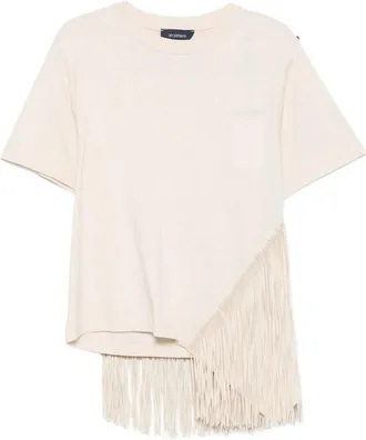 Sportmax Fringe-detail T-shirt