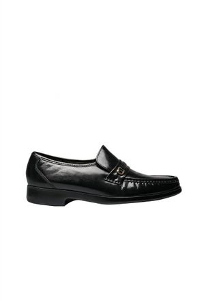 Florsheim Mens Moc Toe Bit Loafer In Black