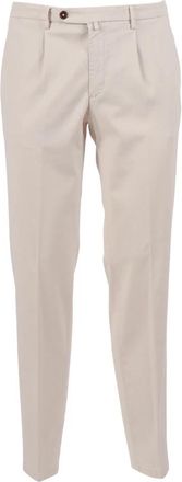 BRIGLIA 1949 Chinos - Heren - Nette broeken - Wit - 2XL - Broeken