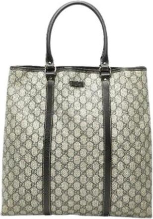 Gucci Pre-owned Tote Bags, female, Beige, Size: ONE SIZE Pre-owned Tote Bag