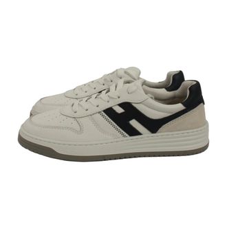 Hogan H630 Sneakers - Heren - Sneakers - Wit - 40 EU - Leer - Schoenen