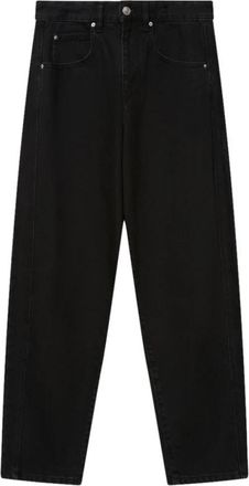 Isabel Marant Straight Jeans - Dames - Regular Fit Jeans - Zwart - S - Jeans