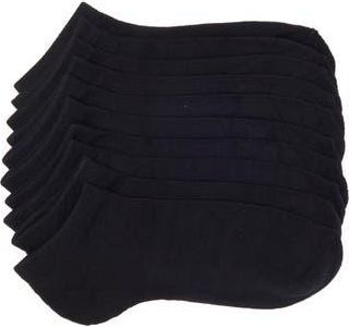 Nordstrom Rack 5-Pack Pillow Sole Ankle Socks in Black at Nordstrom Rack, Size 9/11
