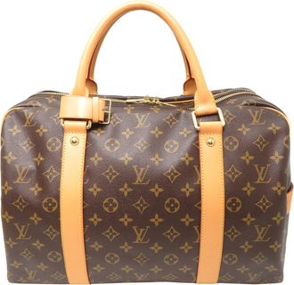 Louis Vuitton Brown Monogram Boston Bag (Pre-Owned)