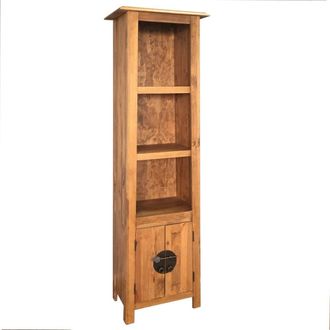 Berkfield Home Durable Bathroom Set 5 Pieces Solid Pinewood in Brown