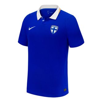 Nike Finland 2026 Match Away Aero-FIT Soccer Authentic Jersey Hyper Blue White IO4560-413