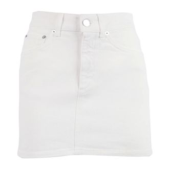 Dondup Gonna - female - Dondup - Denim Skirts - White - W26 - Skirts