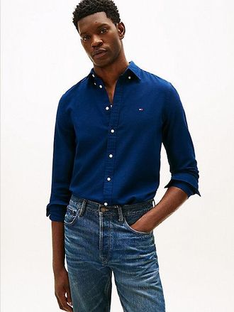 Tommy Hilfiger TH Flex Dobby Slim Fit Shirt