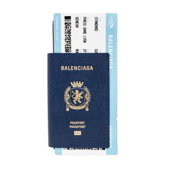 Balenciaga Card holder - male - Balenciaga - Wallets & Cardholders - Blue - ONE SIZE - Accessories