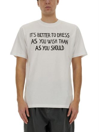 Moschino Message Print T-Shirt