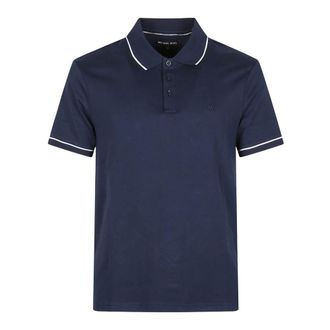Michael Kors Polo Shirts, male, Blue, Size: XS Polo
