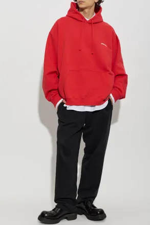 VETEMENTS Hoodie, Mens, Red