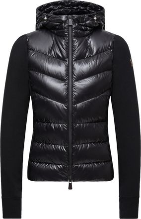 Moncler Moncler Padded Zip-up Hoodie, Women, Black, Size: Xs