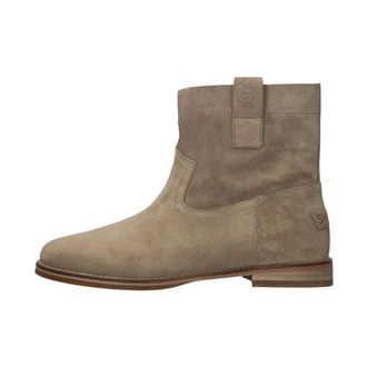 Shabbies Amsterdam Schoenen, Dames, Bruin, 38 EU, Leer, Festi Ankie Enkellaarsjes